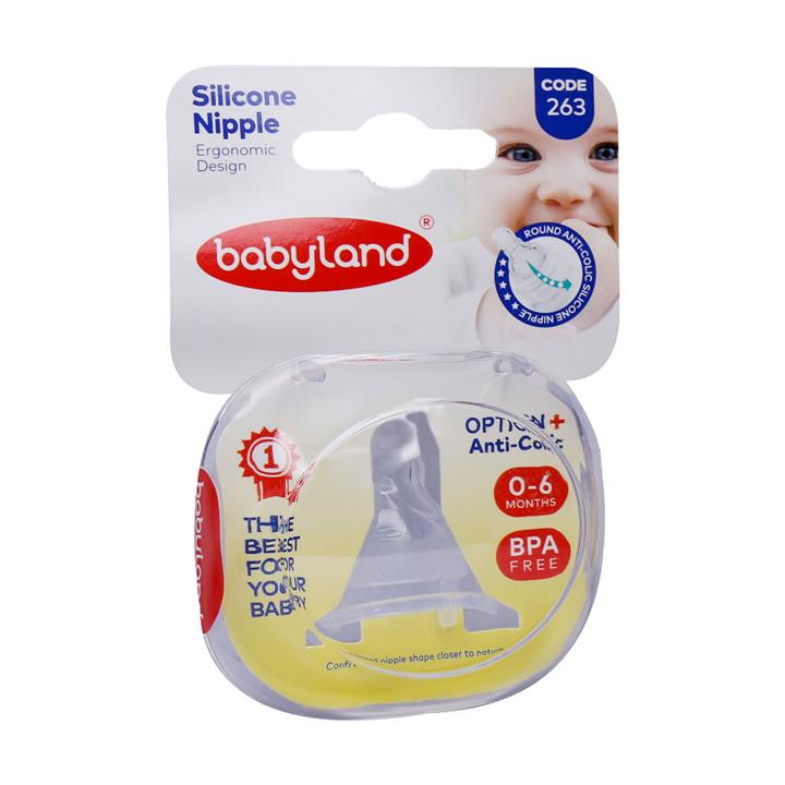 سر شیشه کلاسیک فندقی 0-6 ماه کد 263 بیبی‌لند Baby Land